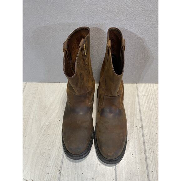 CAT Caterpillar Mens Revolver Steel Toe Work Boot Leather Size 10.5 main image 4